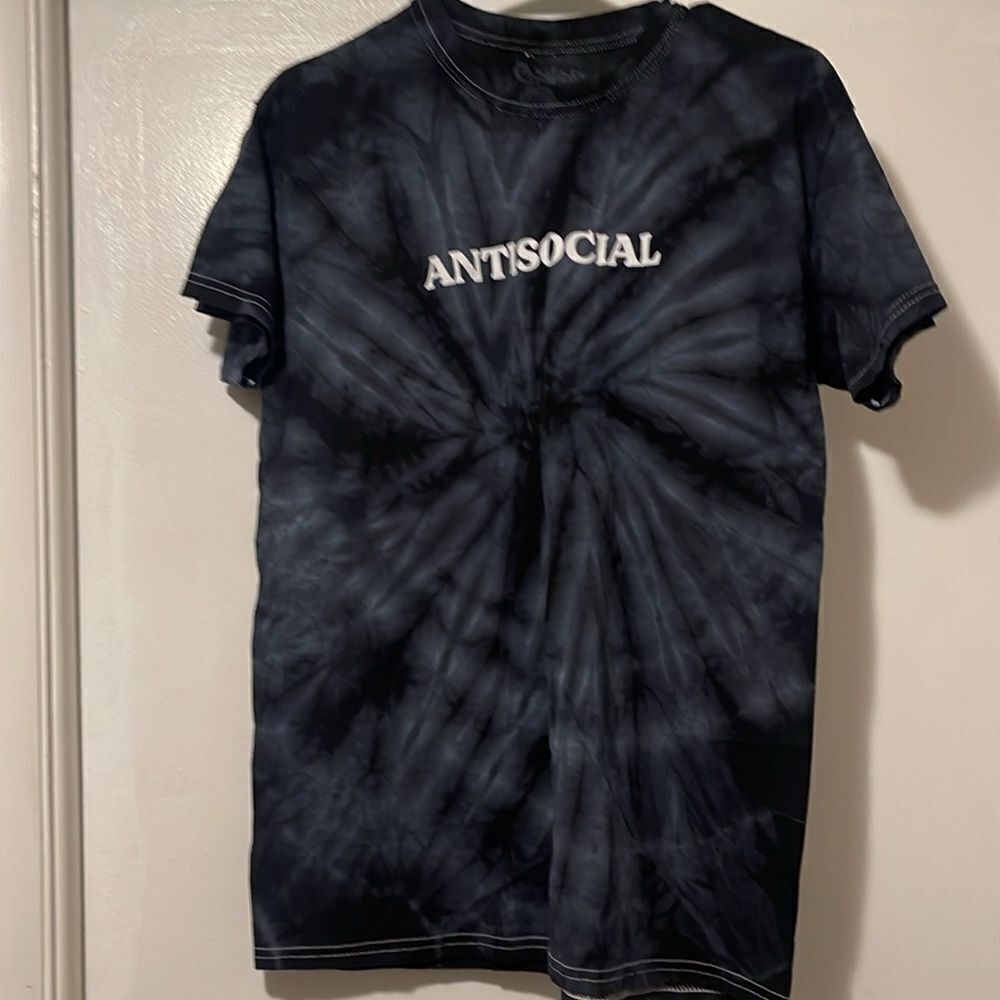 Spencer’s tie-dye antisocial shirt, medium - Picture 3 of 6